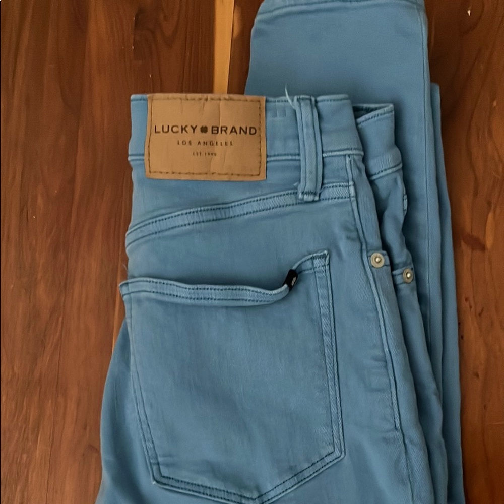 Lucky Brand Women's Blue Skinny Jeans